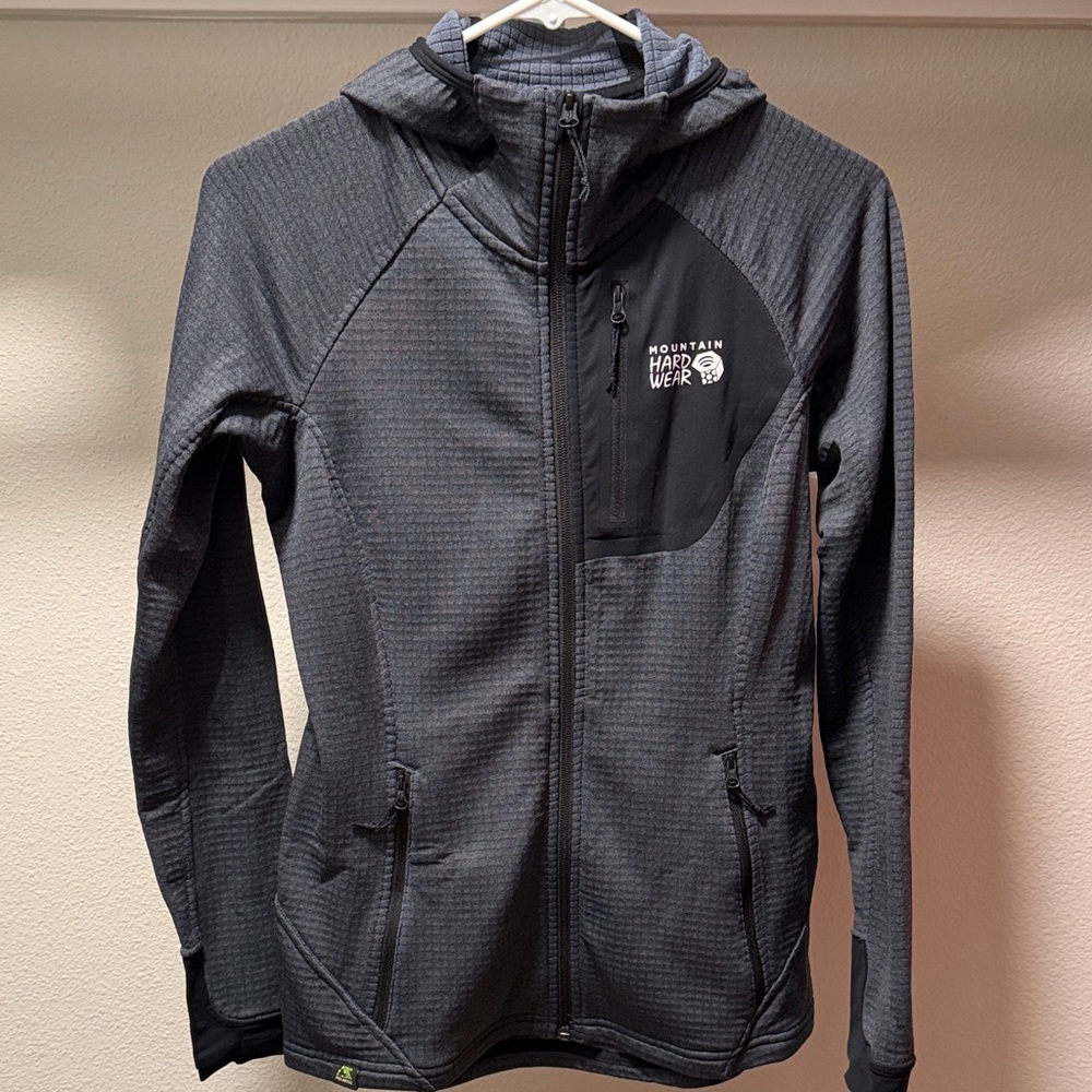 Mountain Hardwear WOMEN'S POLARTEC® POWER GRID™ FULL ZIP HOODY